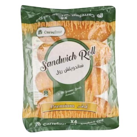 Carrefour Sandwich Roll With Sesame Seeds 280g