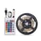Generic-DC5V 10W 2M 120 LEDs RGB Strip Light with Remote Control USB Powered Operated Brightness Adjustable Dimmable 16 Colors Multi-colored Changing Flash/ Strobe/ Fade/ Smooth 4 Lighting Modes IP65 Water