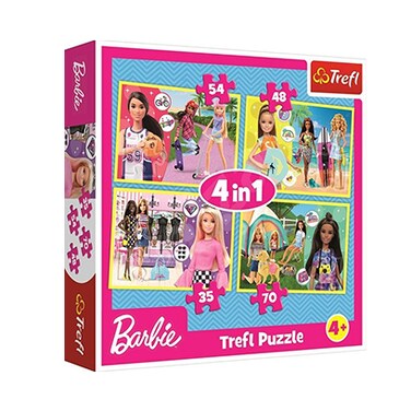 Trefl Jigsaw Puzzle Frozen II Journey Into The Unknown 4in1