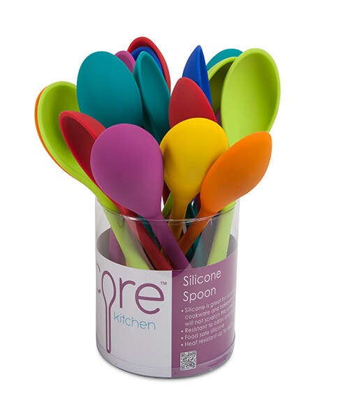 Buy Core Silicone Spoon Assorted Color 1 Pc Per Pack Online | Carrefour UAE