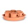 ARK Clay 6 Piece Cup Set with Tray - Elegance for Every Sip