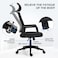 ECVV Home Office Desk Chair Ergonomic Office Chairs, Mesh Desk Chair with Adjustable Seat Height and Headrest, High Back Computer Chair&hellip;