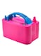 Generic Electric Balloon Blower Air Pump Pink/Blue