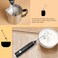 Doreen Milk Frother, Coffee Frother Electric Whisk with USB Rechargeable Three-Speed Force Adjustment Milk Bubbler 2 in 1 Milk Bubbler Perfect for Coffee, Latte, Cappuccino, Beating Eggs with GIFT（GC1700A）
