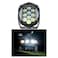 80W 7 Inches Extreme Bright Work Light for Jeep Wrangler, Aluminum Housing Material with IP67 Waterproof Rating, and PC Lens Material