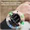 AMOLED IP68 Waterproof Fitness Tracker Smart Watch Heart Rate Monitor Pedometer Sleep Monitor Smartwatch For Men