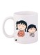Chibi Maruko Printed Mug White/Orange/Blue Standard Size