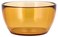 Generic Kusintha 12 Cm Glass Bowl, Amber