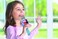 Frozen Wireless Karaoke Microphone with Bluetooth&reg; Speaker built-in