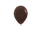 Sempertex 50 pcs, 5" Round Balloons, Fashion chocolate, Latex Balloons