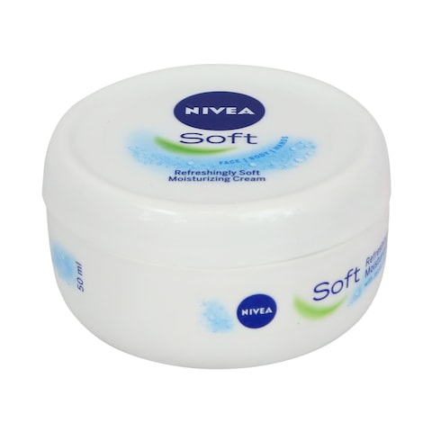 Nivea Soft Moisturizing Cream Refreshingly Soft Jar 50ml