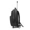 Senator Rolling Trolley Backpack Unisex Carryon Luggage 21 Inch Laptop Travel Suitcase Business Bag College Student KH8044 Black
