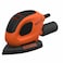 Black+Decker Mouse Sander 55W Orange