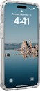 Urban Armor Gear UAG Plyo MagSafe compatible for iPhone 15 Pro Max case cover [16 Feet Drop tested] - Ice   Silver