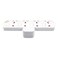 MyChoice 4-Way T-Shape Universal Wall Socket Adapter