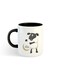 Generic Eid Al-Adha Sheep Printed Mug White/Black 11Ounce