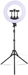 Shopdeals Shopdeals 18" Ring Light With Tripod Stand For Selfie Makeup Live Stream And Youtube Video Dimmable LED Camera Light