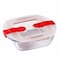 Pyrex Square Dish With Lid 25X22 CM