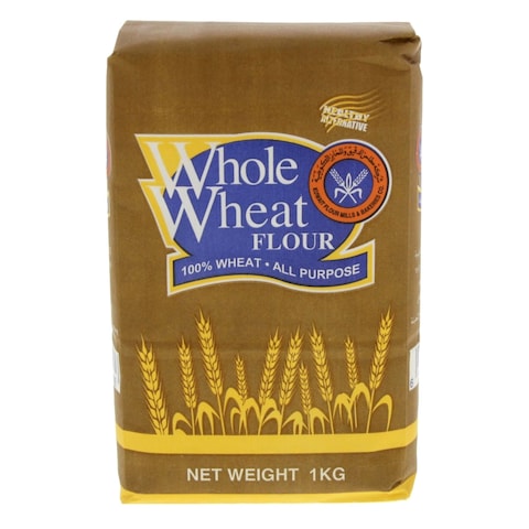 Kuwait Flour Mills And Bakeries Company All Purpose Whole Wheat Flour 1kg