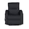 In House Velvet Rocking &amp; Rotating Cinematic Recliner Chair With Cups Holder - Dark Grey - AB08