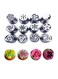 Generic 12-Piece Tulip Tips Icing Piping Nozzles Set Silver 20Centimeter
