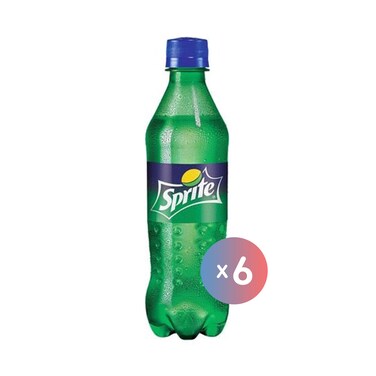 سبرايت مشروب غازي - زجاجة بلاستيك - 400 مللي * 6 زجاجات