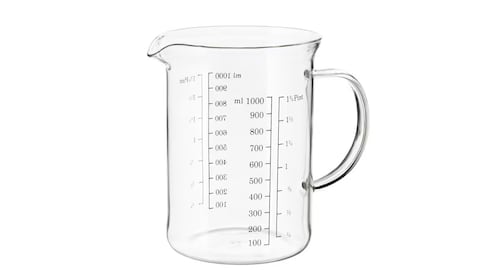 Measuring jug, glass1.0 l