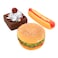 Agrobiothers Aime Fast Food Dog Toy Pack of 3