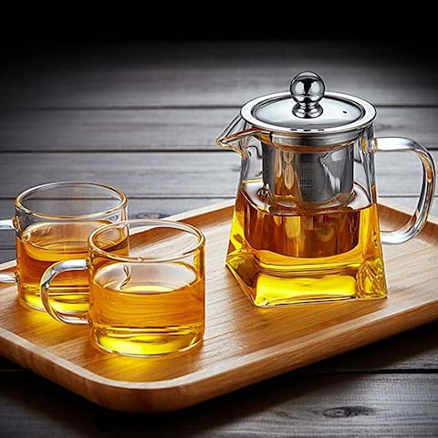 Clear glass tea kettle best sale