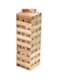 Sharpdo 48-Wooden Piece Beech Jenga Fold High Stacking Creative Toy Set For Children
