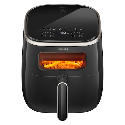 Philips 3000 Series XL Air Fryer HD9257/80 Black 5.6L