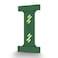 Remson Mag-X Phone Grip Strap with Magnetic Phone Kickstand (Green/Neon Green)
