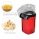 Decdeal - Electric Corn Popcorn Maker Machine 1200W Fast Hot Air Mini Popcorn Popper With Top Cover Snack Popcorn Maker for Home Family Party No Oil Needed