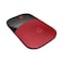 HP Z3700 Wireless Mouse, Red, Europe, Ambidextrous, 1200 dpi