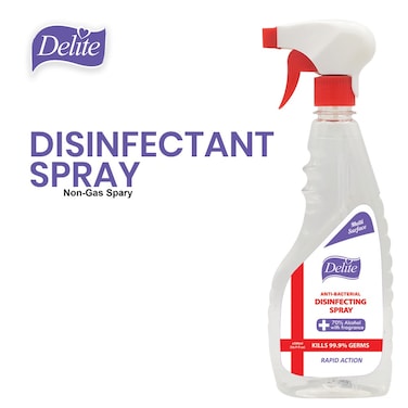 Delite Disinfection No Gas Spray 500 ml