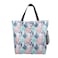 Sue's choice Reusable and Foldable Grocery Shopping Bags Waterproof Canvas, Large Durable Heavy Duty with Zipper for Travel Gym Backpack Weekender Overnight Bag