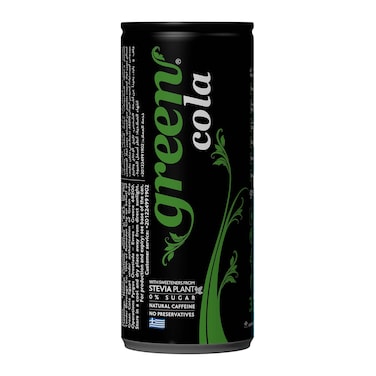 Green Cola Stevia Soft Drink - 330ml