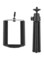Generic - 2-Section Extendable Mini Tabletop Tripod Adjustable Phone Holder Black