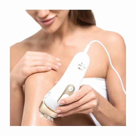 Braun Silk-expert Pro 5 Electric Pulsed Light - White/Gold - PL5014