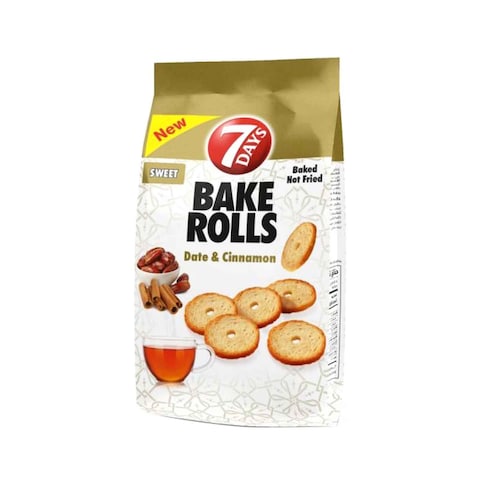 7Days Bake Rolls Date &amp; Cinnamon 60gr