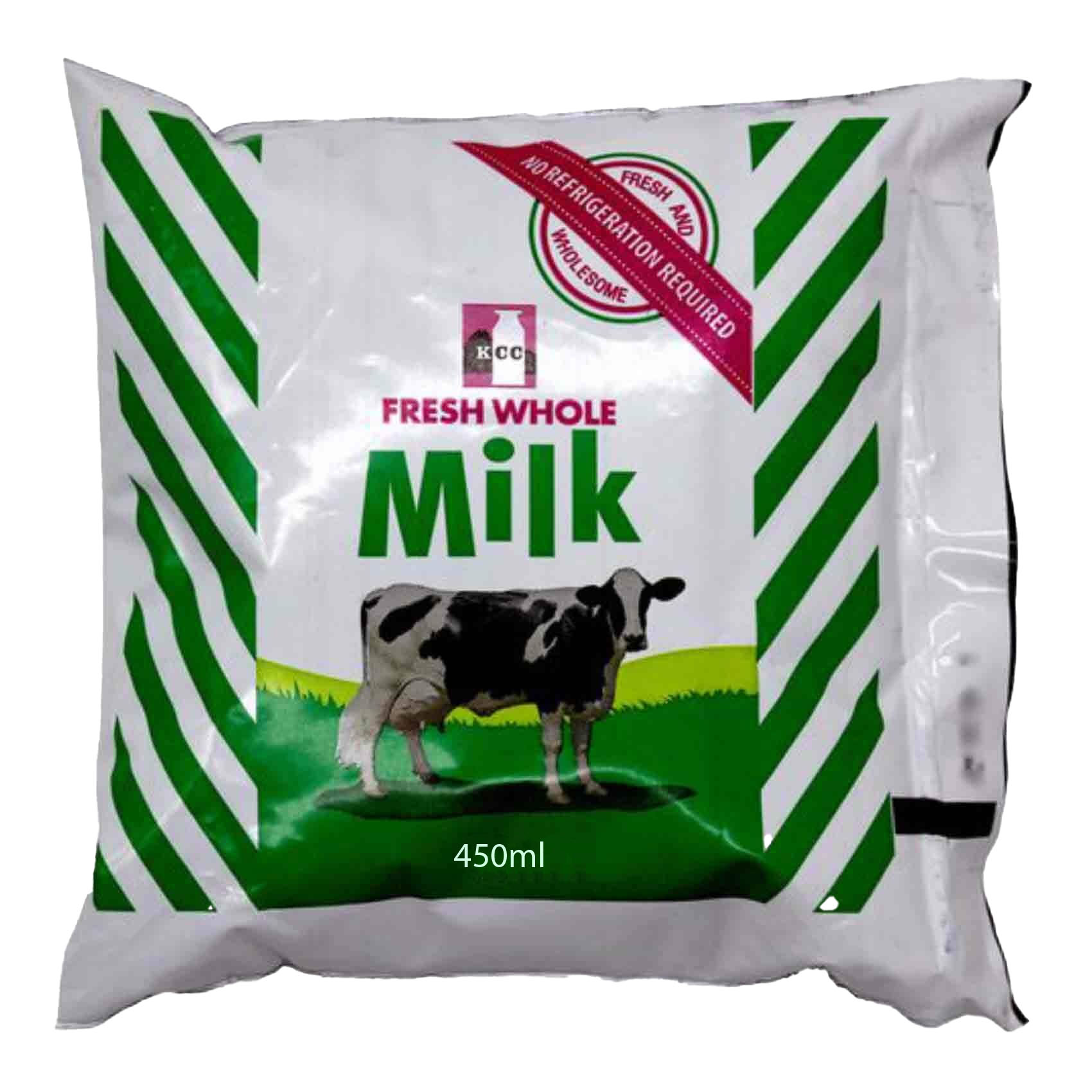 Kcc Fresh Milk Esl Pouch 450Ml Online | Carrefour Kenya