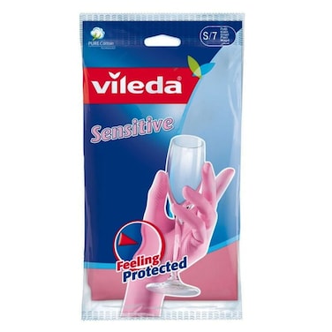 VILEDA GLOVES SENSITIVE S