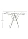 Generic Foldable Laundry Drying Rack Silver 157X59X122Cm