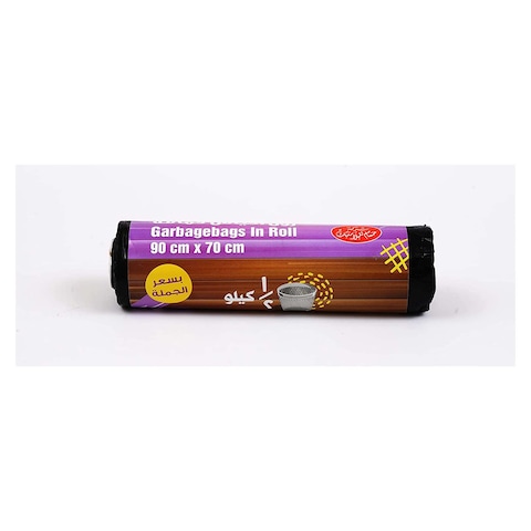 Hussam Garbage Bags Roll - 90 x 70 Cm - 500 gram