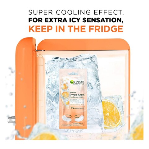 GARNIER HYDRA B.EYE MASK ORANGE
