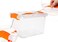 Besto 10 LTR Clear Plastic Storage Box With Lid   For Clothes, Toys, Books, Snacks, Shoes and Grocery Storage Box (10 LTR)
