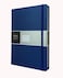 Collins Legacy A5 Hard Cover Notebook, 240 80gsm Ruled Pages - Mid Blue Cover