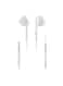 HUAWEI AM115 Earphone 3.5mm In-Ear Earbud Headset Wired Controller Headphone for HUAWEI Smartphone White 0.035 kg