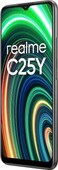Realme C25Y, Dual SIM, 4GB RAM, 128GB, 4G LTE, Metal Gray - Middle East Version