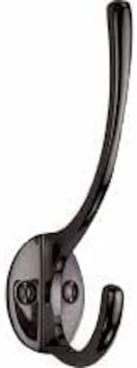 Robustline 746 Hat And Coat Hook Heavy Duty Robe Hook Chrome Plated, 5Pcs